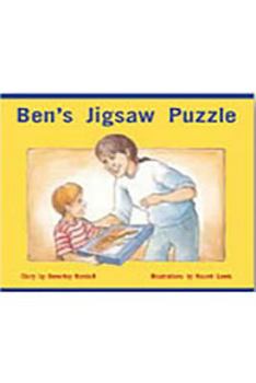 Paperback Ben's Jigsaw Puzzle: Leveled Reader Bookroom Package Red (Levels 3-5) Book