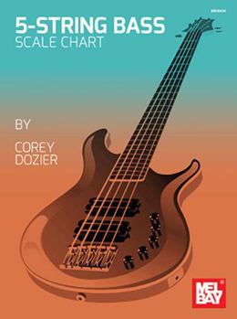 Paperback 5-String Bass Scale Chart Book