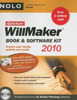 Paperback Quicken Willmaker: Book & Software Kit [With CDROM] Book