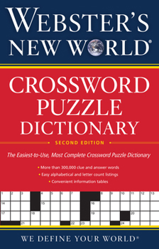 Paperback Webster's New World(r) Crossword Puzzle Dictionary, 2nd Ed. Book