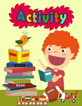 Paperback activity book for 4 year old children Book