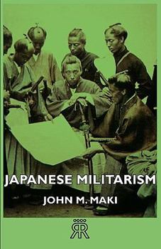 Paperback Japanese Militarism Book