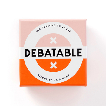 Game Debatable Social Game Set Book