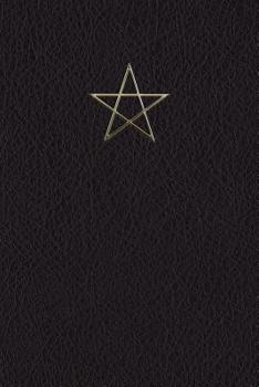 Paperback Monogram Pentagram (Neopaganism) Notebook Book