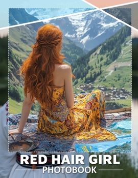 Paperback Red Hair Girl Photo Book: Stunning Collection Of 40 Images Featuring Gorgeous Redhead Models For Art Lovers Book