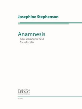 Paperback Stephenson:Anamnesis Cello Solo Book