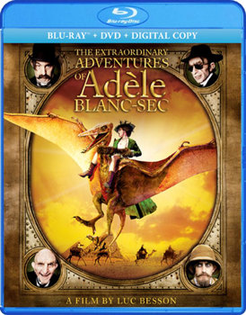 Blu-ray The Extraordinary Adventures of Adele Blanc-Sec Book