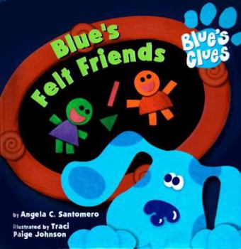 Hardcover Blue's Felt Friends Book