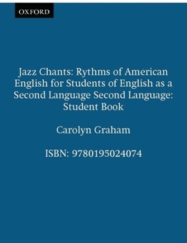 Paperback Jazz Chants(r): Student Book