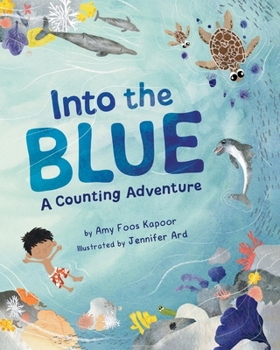 Paperback Into the Blue: A Counting Adventure Book