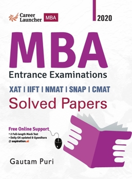 Paperback MBA 2020-21 Solved Papers (Xatiiftnmatsnapcmat) Book