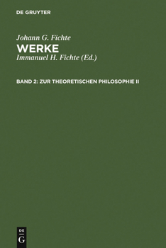 Hardcover Zur Theoretischen Philosophie II [German] Book