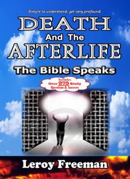 Paperback Death And The Afterlife: The Bible Speaks Book