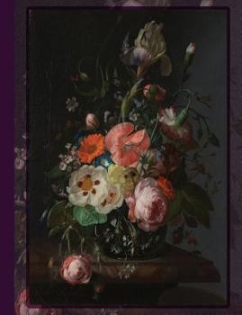 Paperback Composition Notebook Vintage Flowers 02: 200 Pages, 100 Sheets College Ruled Composition Notebook Paper Book