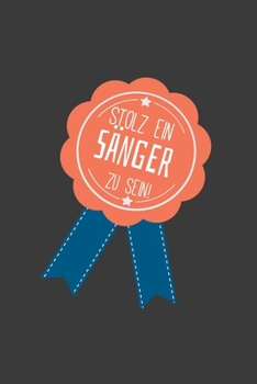 Stolz ein Sänger zu sein: Linierter DinA 5 Jahres-Kalender 2020 für Musikerinnen und Musiker Terminplaner Musik Kalender (German Edition)