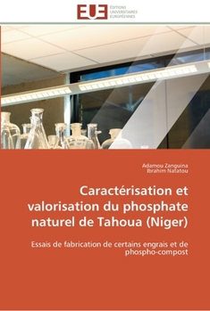 Paperback Caractérisation et valorisation du phosphate naturel de tahoua (niger) [French] Book