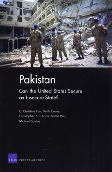 Paperback Pakistan: Can the United States Secure an Insecure State? Book