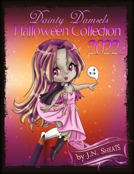 Paperback Dainty Damsels: Halloween Collection 2022 Book