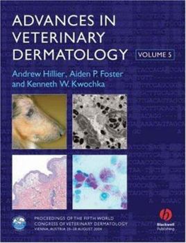 Hardcover Advances in Veterinary Dermatology Book