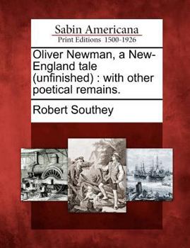 Oliver Newman a New-England Tale
