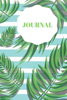 Paperback Tropical Journal: Blank Lined Notebook Journal - 6 x 9 - 110 pages Book