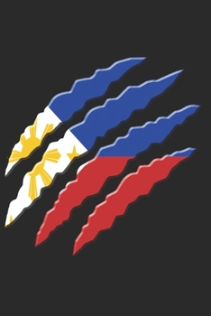 PHILIPPINES NOTEBOOK: Philippines Notebook | college book | diary | journal | booklet | memo | composition book | 120 sheets - Dot Grid paper 6x9 inch