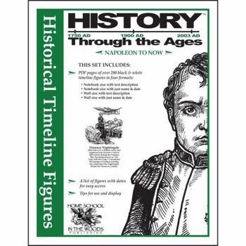 Paperback History Through the Ages Timeline Figures Napoleon to Now, 1750-present World History (History Through The Ages) Book