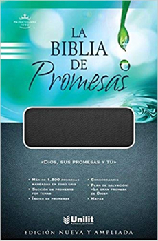 Leather Bound Biblia de Prom/Piel Esp./Negro [Spanish] Book