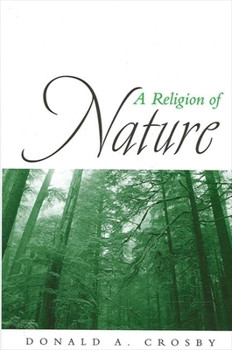 Paperback A Religion of Nature Book