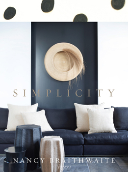 Hardcover Nancy Braithwaite: Simplicity Book