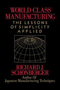 Paperback World Class Manufacturing Book