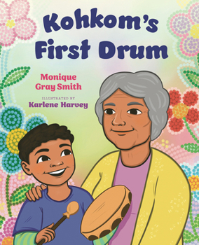 Hardcover Kohkom's First Drum Book