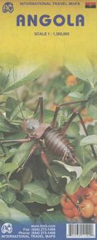 Map 1. Angola Travel Reference Map 1:1,300,000 [French] Book