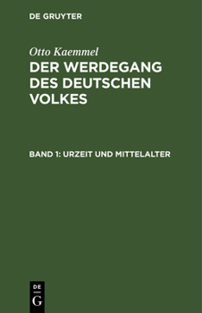 Hardcover Urzeit Und Mittelalter [German] Book