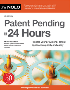 Paperback Patent Pending in 24 Hours Book