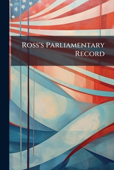 Paperback Ross's Parliamentary Record Book