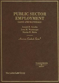 Hardcover Public Sector Employment: Cases and Materials Book