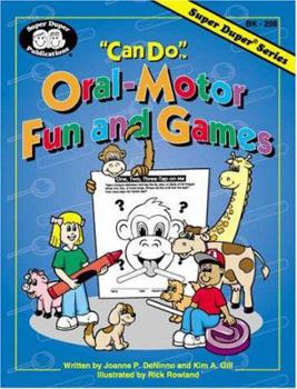 Perfect Paperback Super Duper Publications | "Can Do" Oral-Motor Fun and Games Fun Sheets and Cards | Educational Learning Resource for Children Book