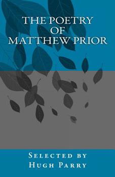 Paperback The Poetry of Matthew Prior Book