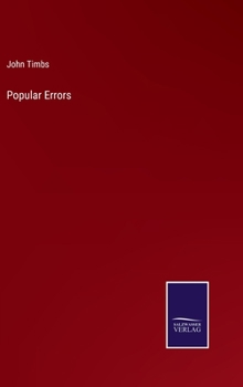 Hardcover Popular Errors Book