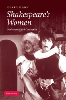 Paperback Shakespeare's Women: Performance and Conception Book