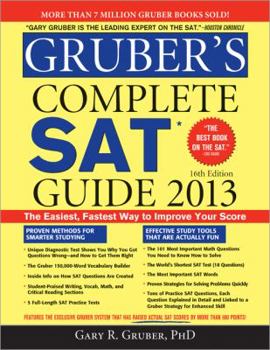 Paperback Gruber's Complete SAT Guide 2013 Book