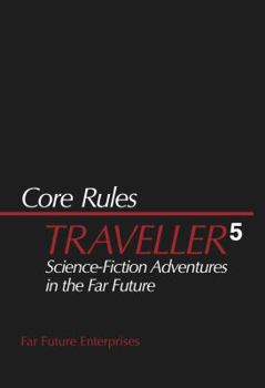 Hardcover Traveller5 RPG Core Rules, Science Fiction Adventures in the Far Future Book