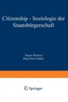 Paperback Citizenship - Soziologie Der Staatsbürgerschaft [German] Book