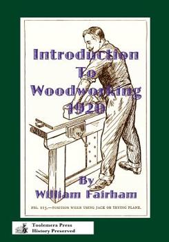 Paperback Introduction To Woodworking 1920 Book