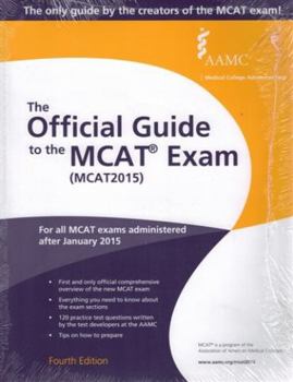 Paperback MCAT: The Official Guide to the McAt(r) Exam (McAt2015), Revised Edition Book