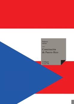 Paperback Constitución de Puerto Rico [Spanish] Book