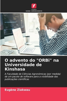 Paperback O advento do "ORBi" na Universidade de Kinshasa [Portuguese] Book