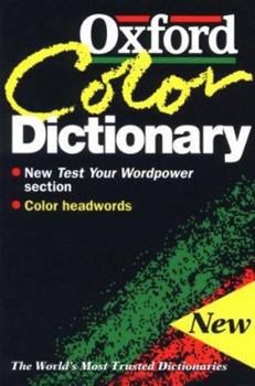 Paperback Oxford Color Dictionary Book