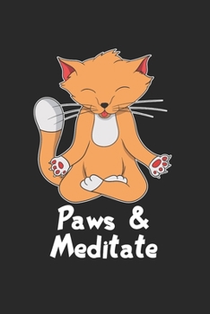 Katze Yoga Notizbuch: Katze Yoga Notizbuch für Liebhaber / Notizheft / Notizblock A5 (6x9in) Dotted Notebook / Punkteraster / 120 gepunktete Seiten (German Edition)